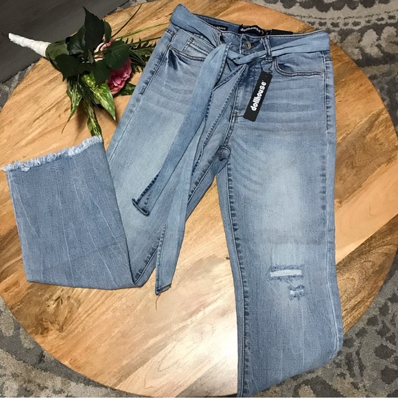 Dollhouse Denim - Dollhouse high waist kickboot jeans